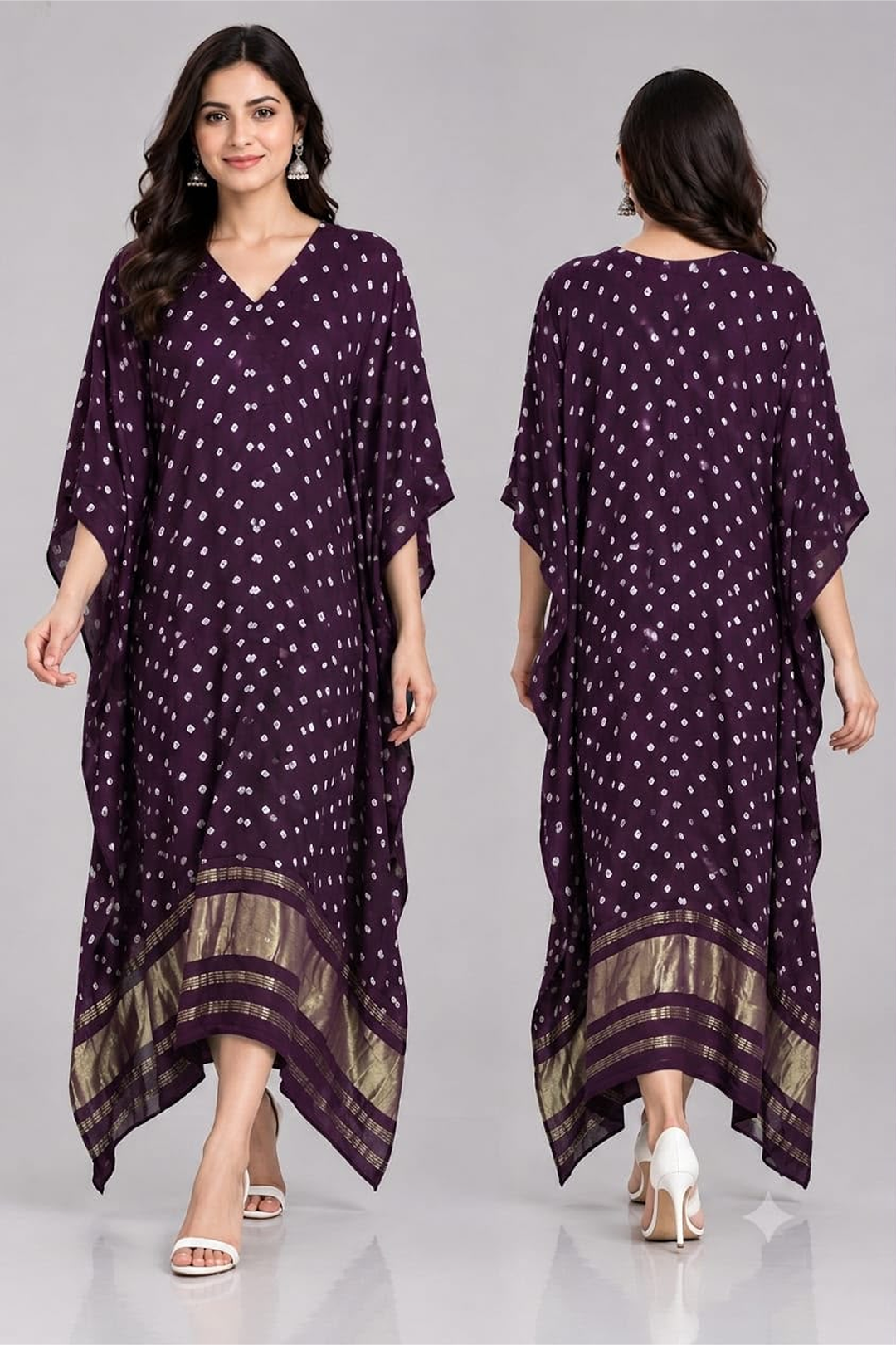 Bandhej Plum