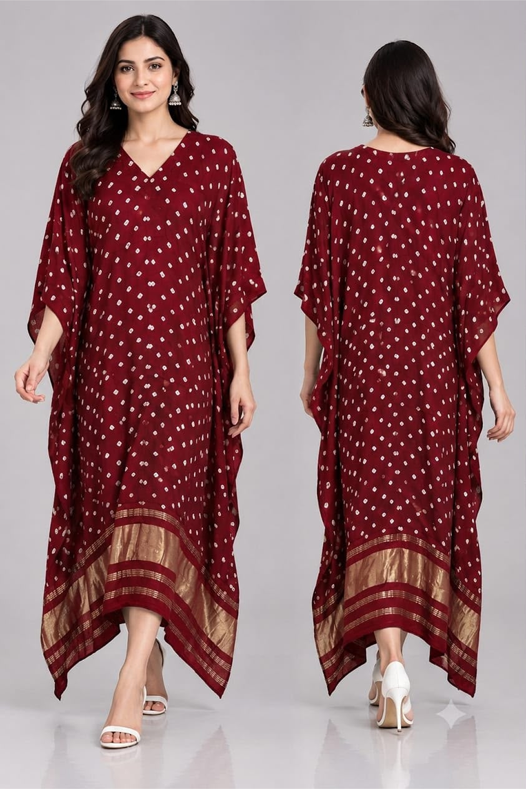 Bandhej Crimson