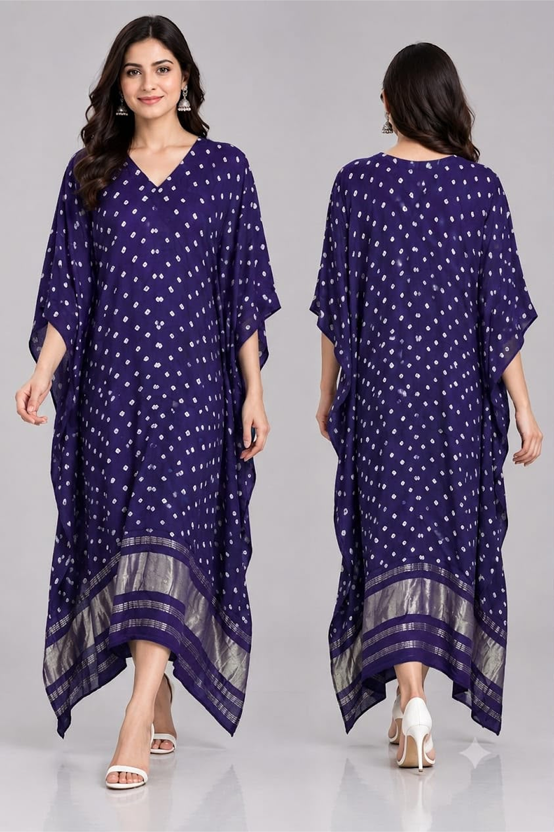 Bandhej Violet