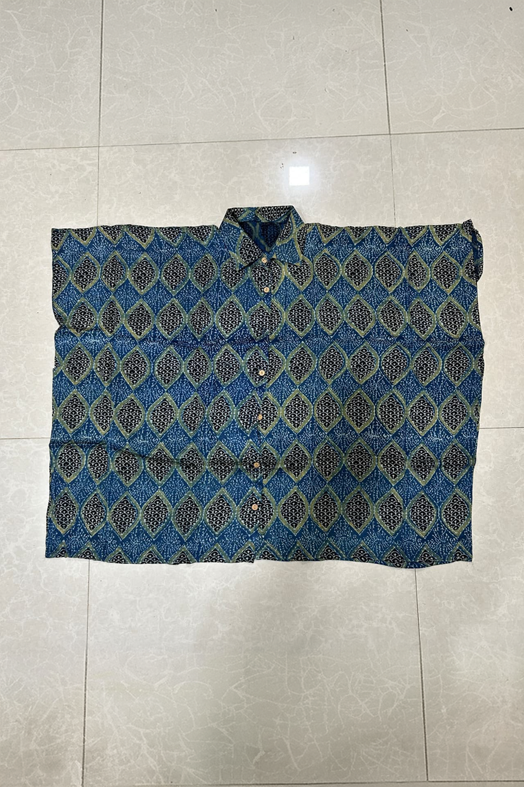 Shirt Teal Oval