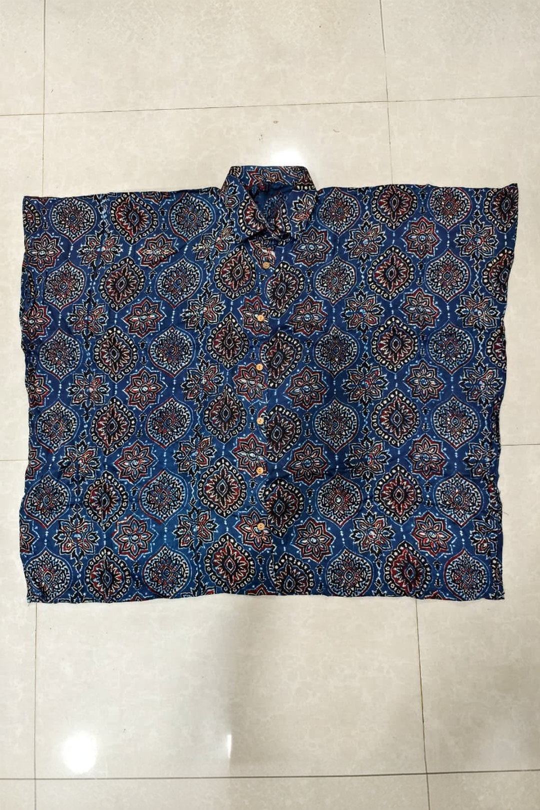 Shirt Navy Medallion