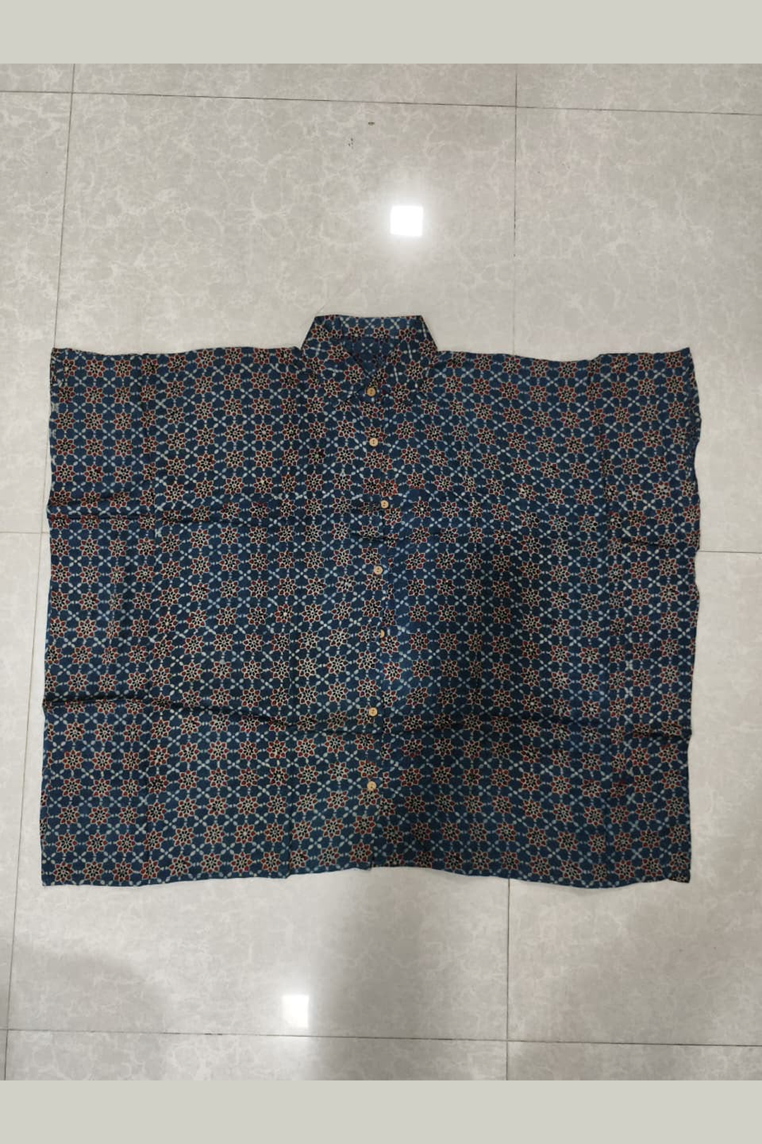 Shirt Navy Geometric